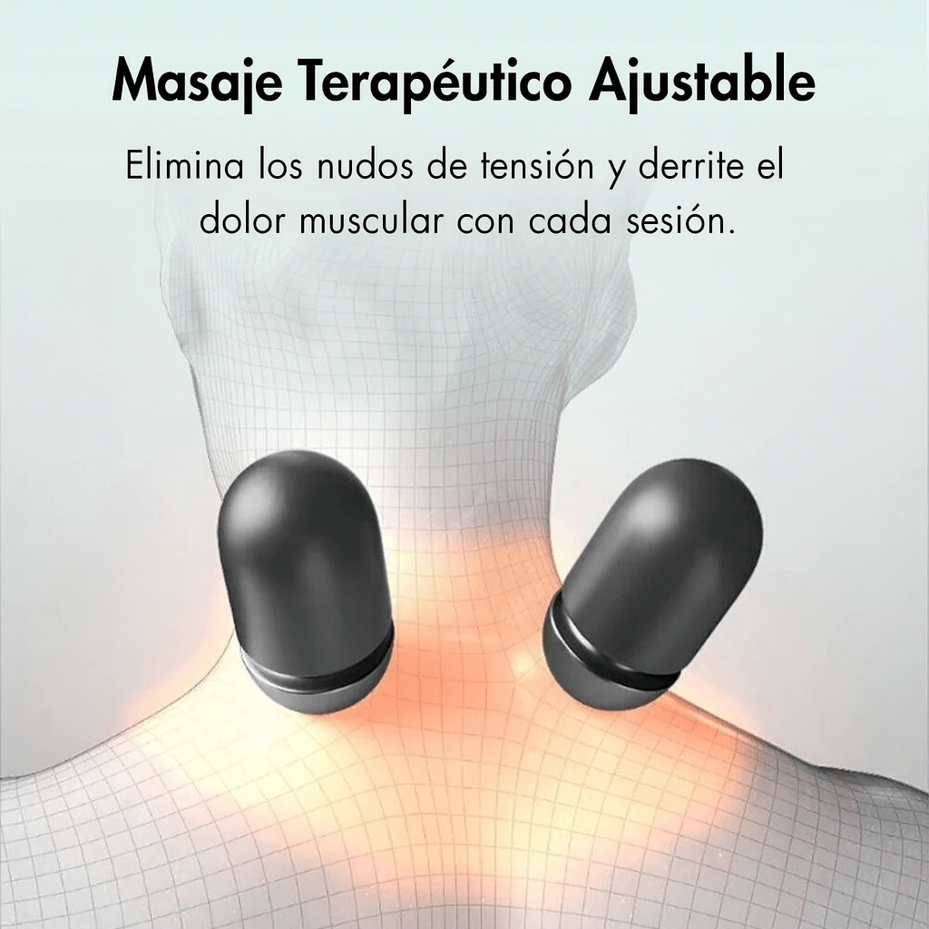 FisioCalm® - El masajeador de cuello 3 en 1