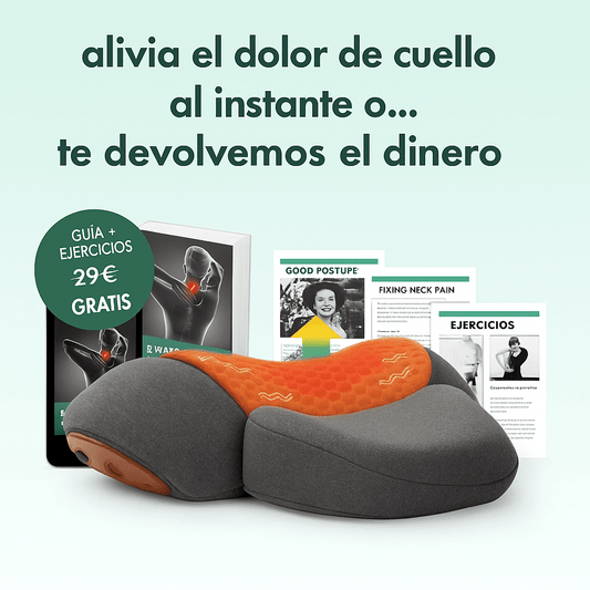 FisioCalm® - El masajeador de cuello 3 en 1