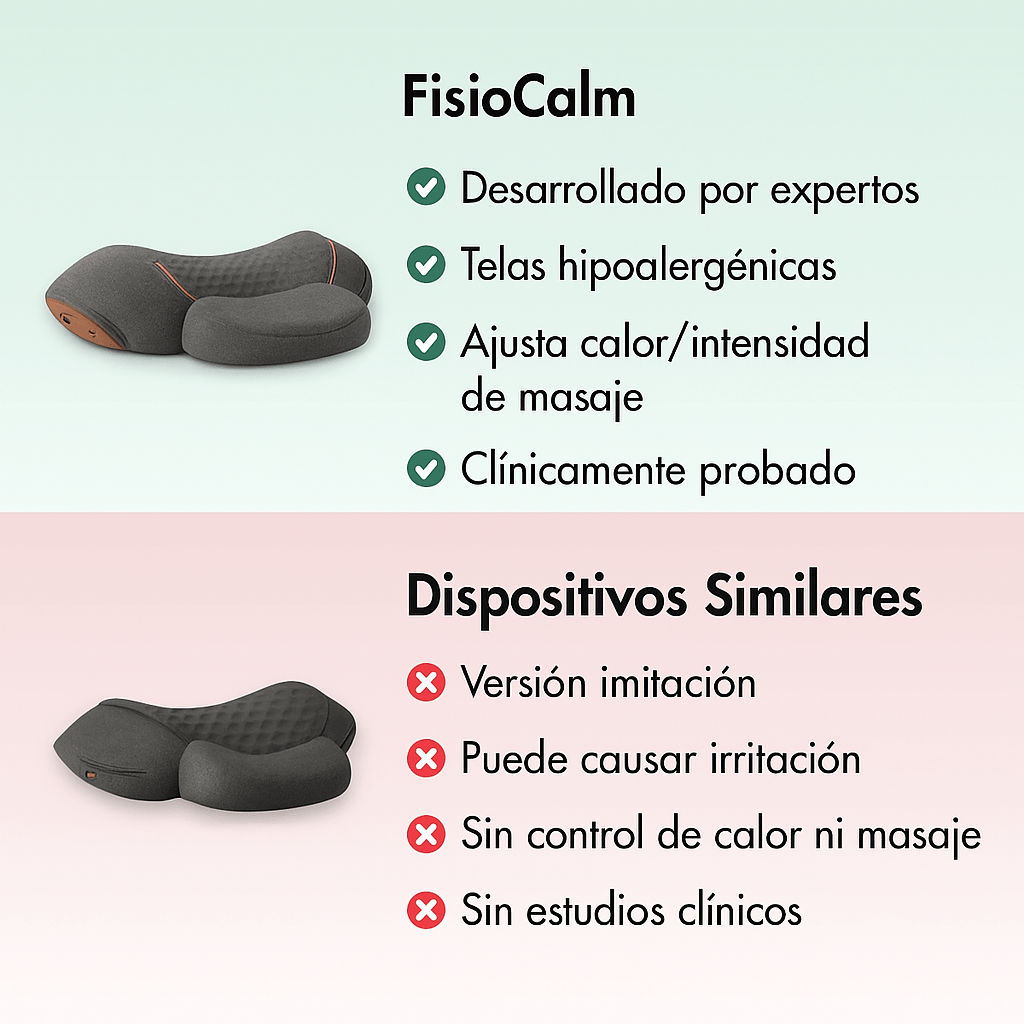 FisioCalm® - El masajeador de cuello 3 en 1