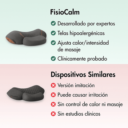 FisioCalm® - El masajeador de cuello 3 en 1